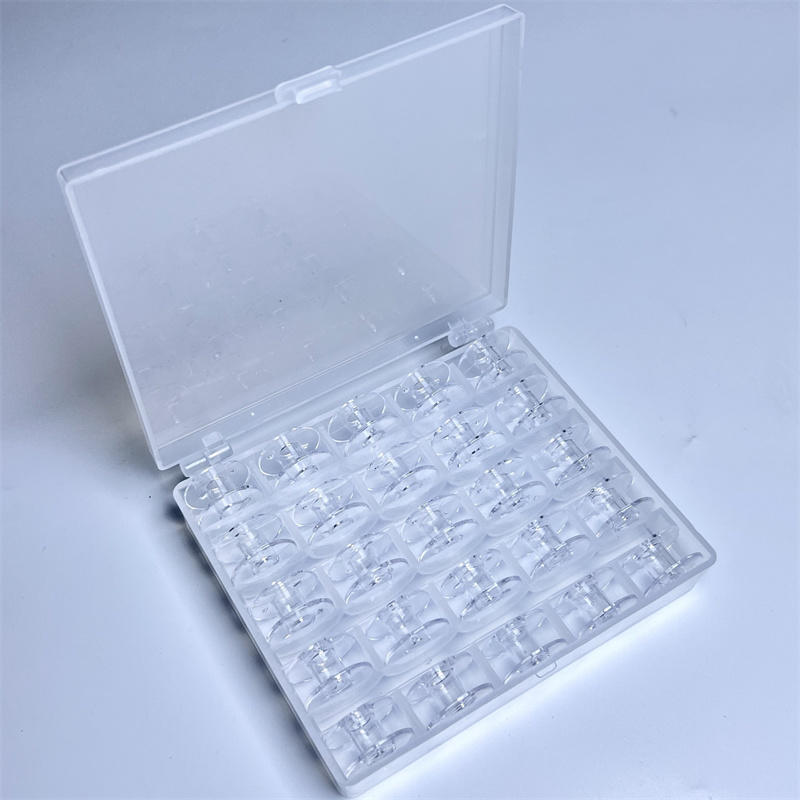Textile Sewing Machines - 25 Grid Clear Empty Bobbins Storage