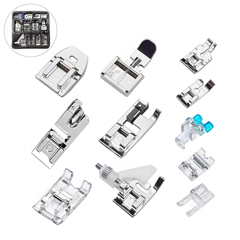 △ 11 Pcs Sewing Machine Presse - Zipper Foot Presser ulasan dan harga