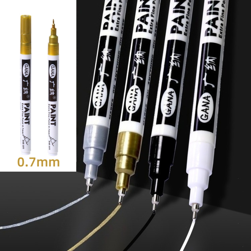 1Pc 0.7mm Waterproof Paint Mar - Fabric Marking Pen ulasan dan harga