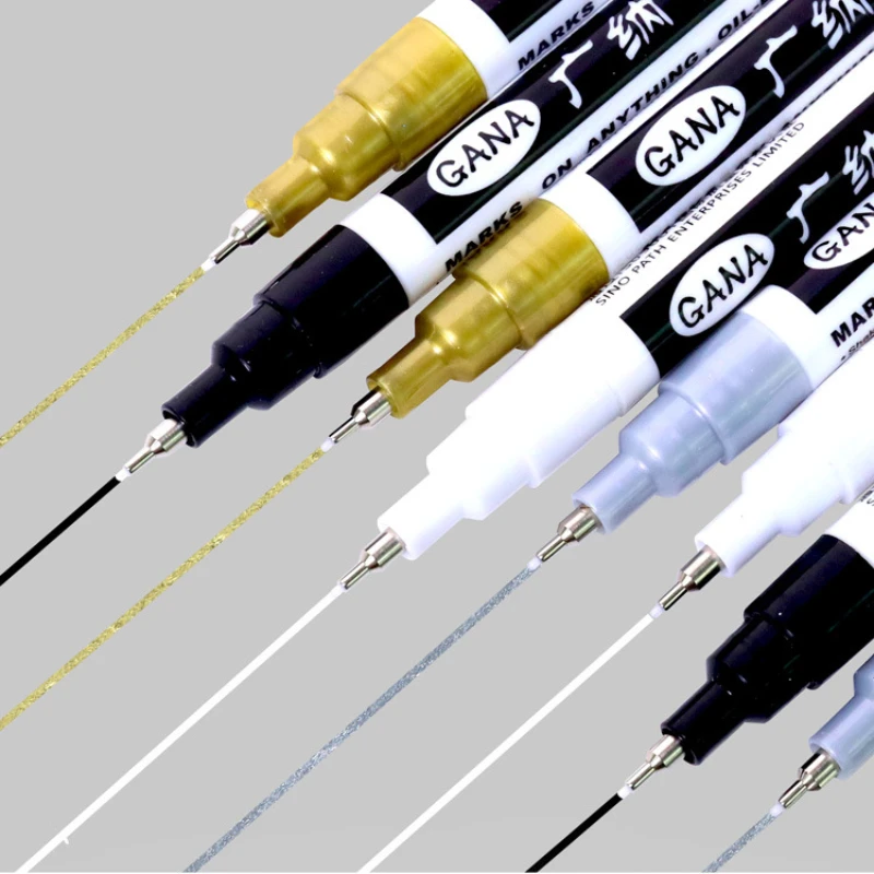 1Pc 0.7mm Waterproof Paint Mar - Fabric Marking Pen ulasan dan harga