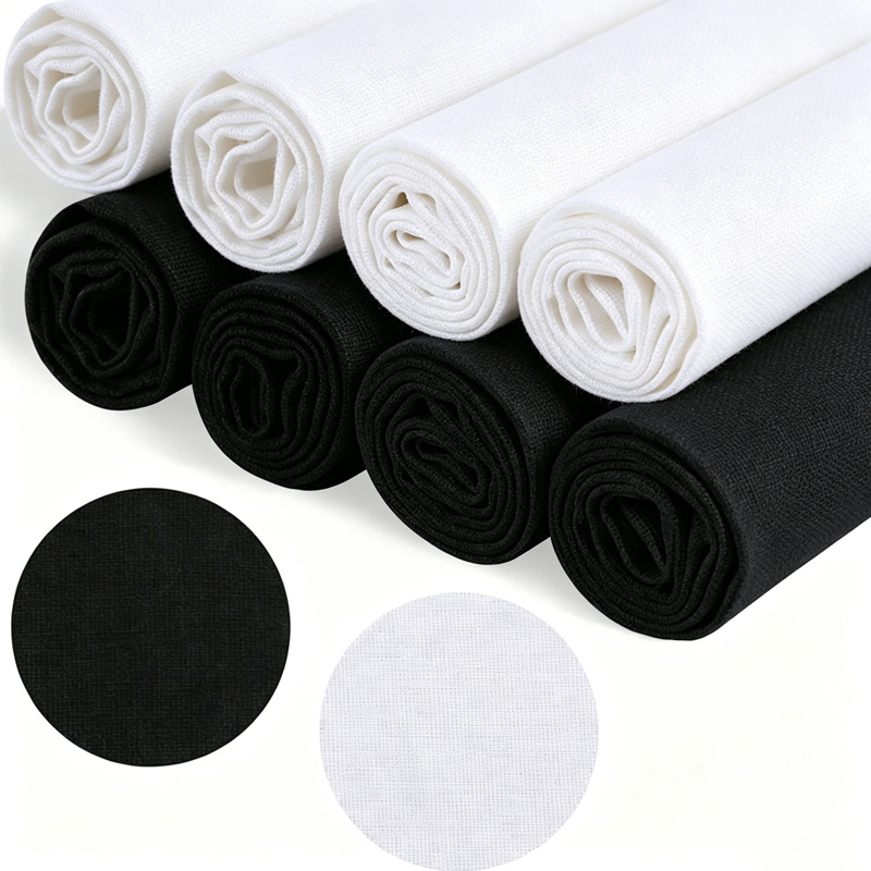 8 Pieces of 30X 30cm Linen Fab - Sewing Embroidery Fabric ulasan dan harga
