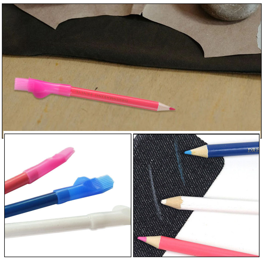 9Pcs Professional Tailor Chalk - Fabric Marking Pen ulasan dan harga