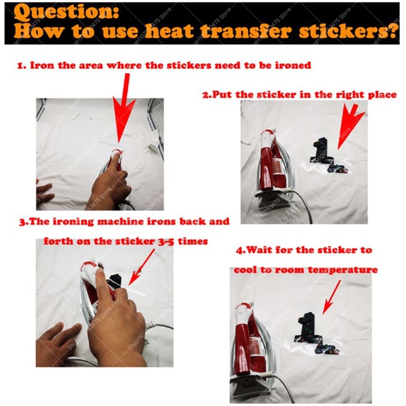 Cartoon Creative Heat Transfer - Iron On Patch ulasan dan harga