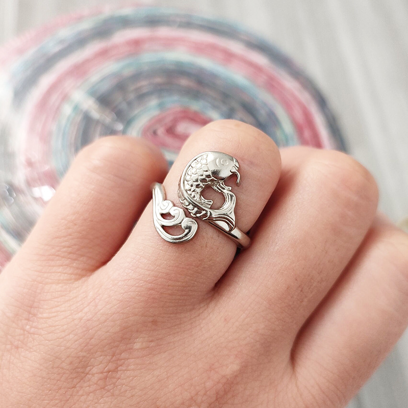 Ring Knitting Loop Crochet Too - Sewing Thimble Metal ulasan dan harga