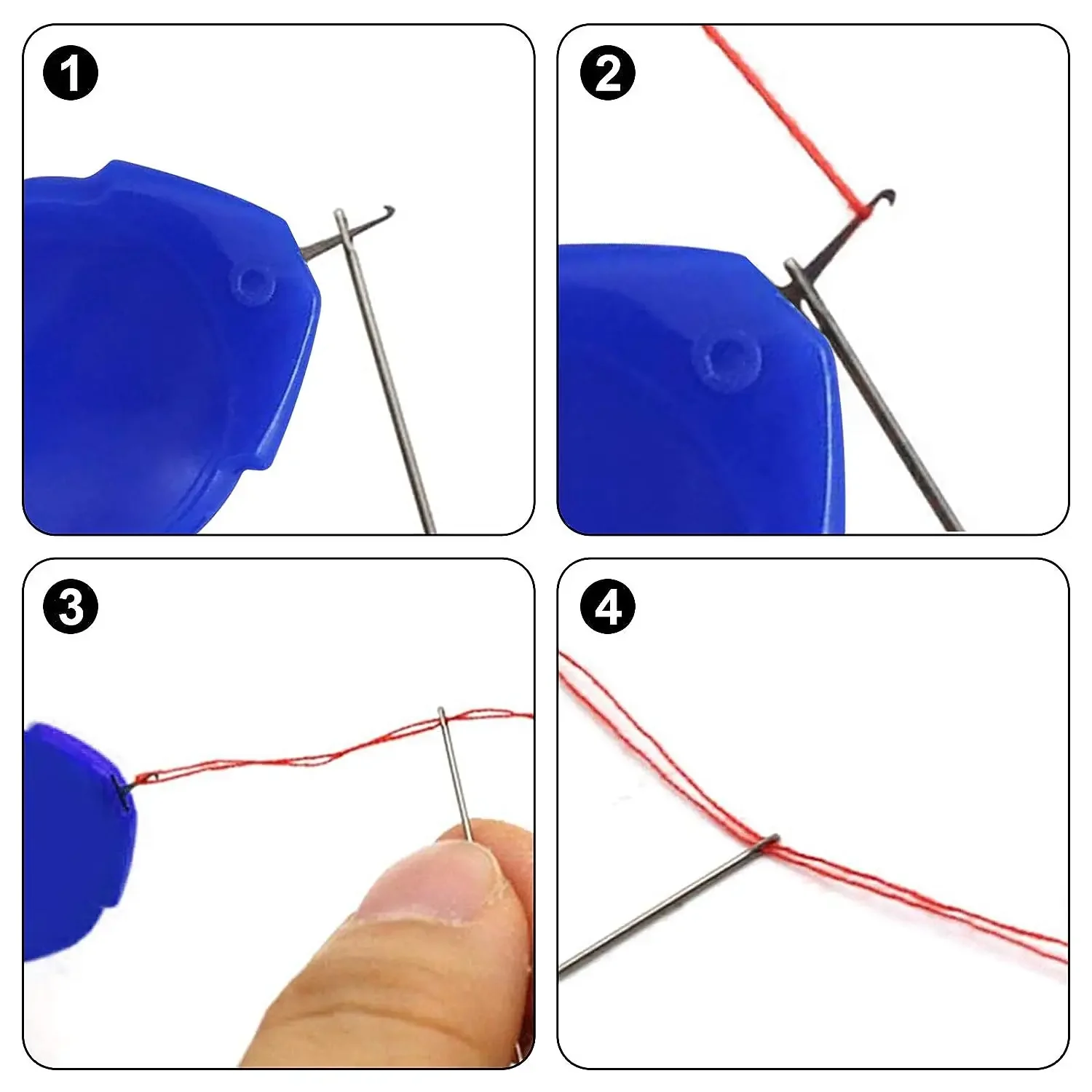 6PCS Needle Threader Set for S - Needle Threader Tool ulasan dan harga