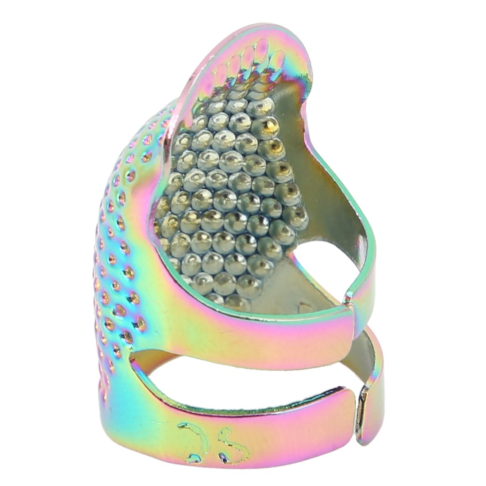 4Pcs Durable Brass Finger Prot - Sewing Thimble Metal ulasan dan harga