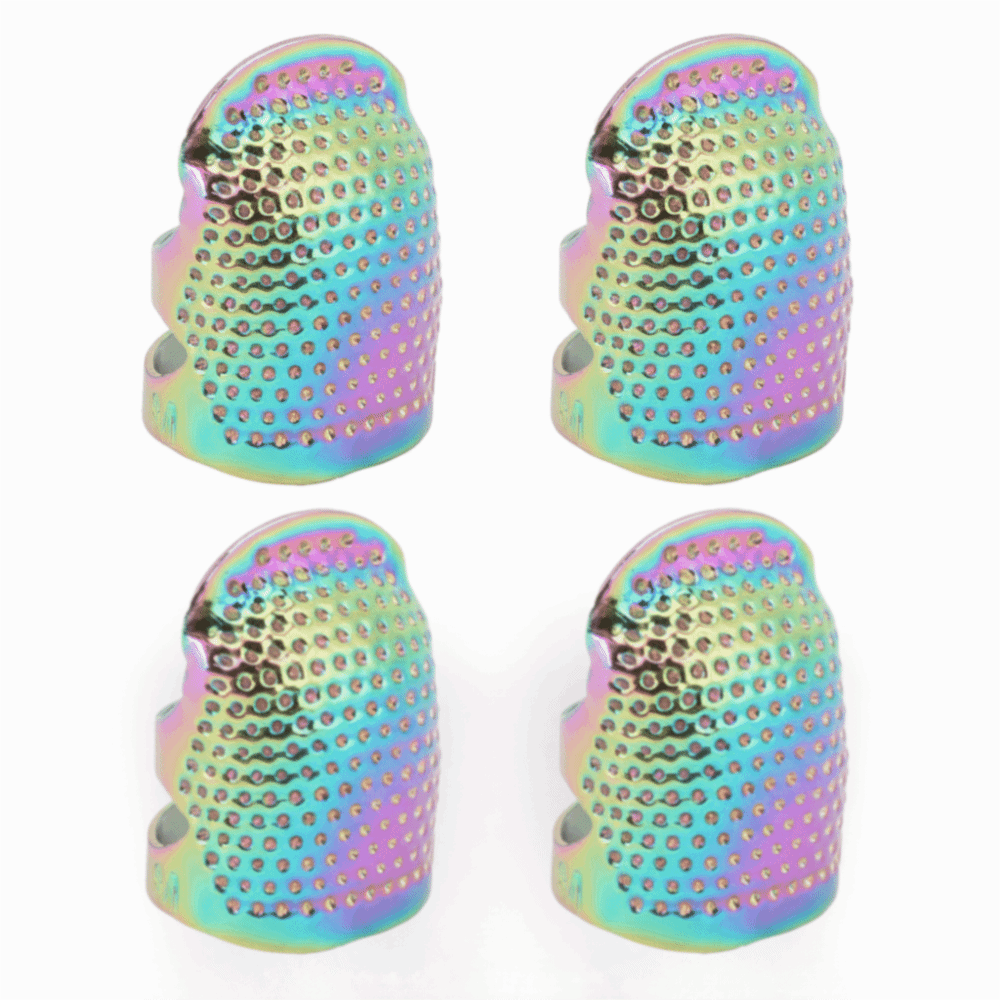 4Pcs Durable Brass Finger Prot - Sewing Thimble Metal ulasan dan harga