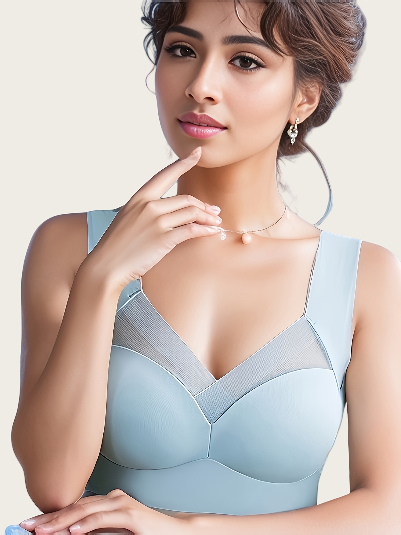 5 Pcs Women's one-piece fixed  - Sewing Latex ulasan dan harga