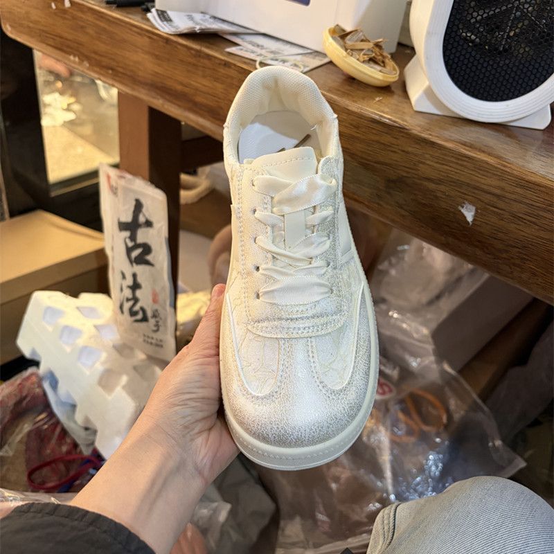 German Trainer Sneakers Women  - Sewing Latex ulasan dan harga