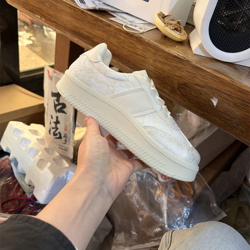German Trainer Sneakers Women  - Sewing Latex ulasan dan harga