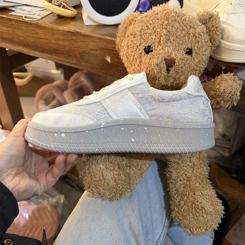 German Trainer Sneakers Women  - Sewing Latex ulasan dan harga