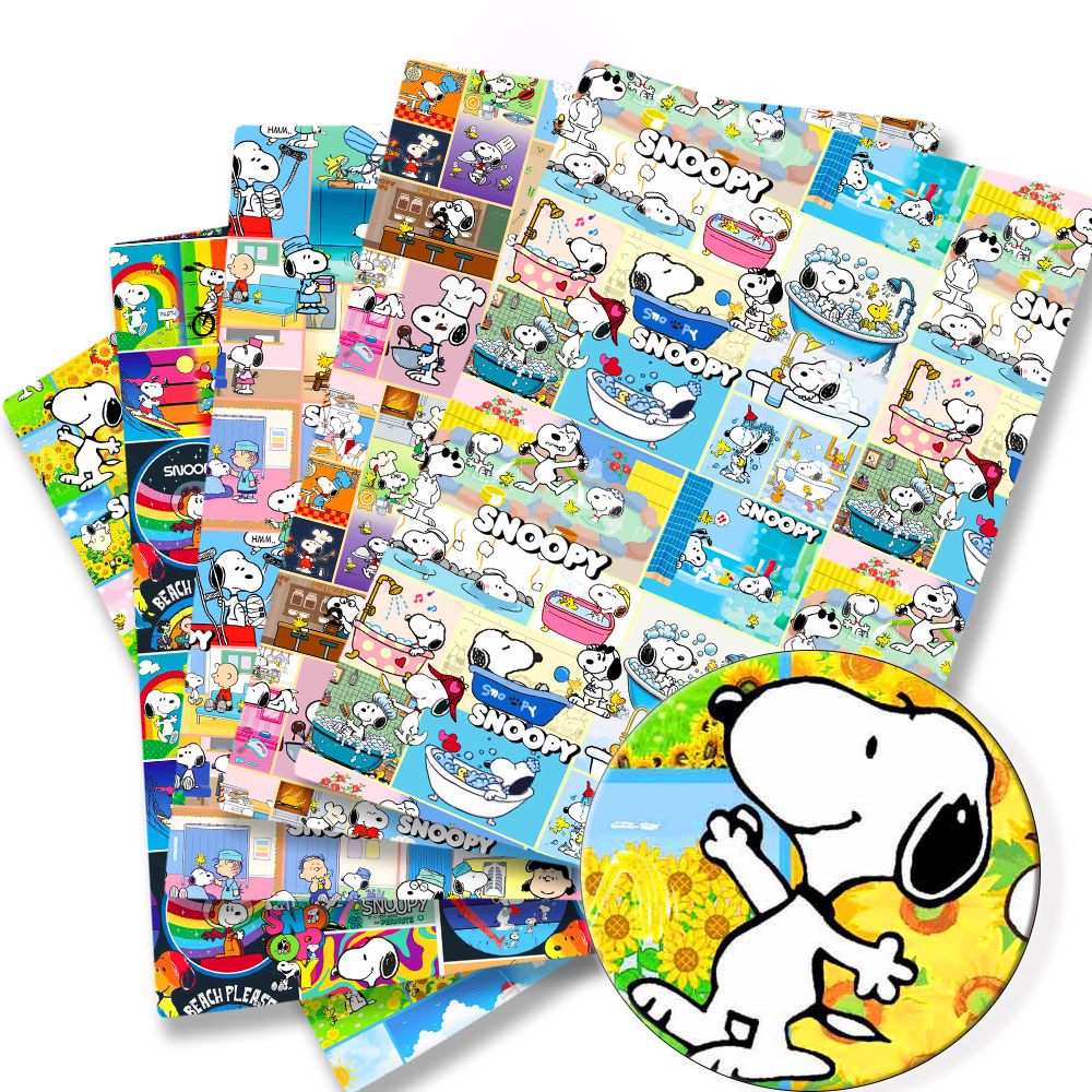 TAKARA TOMY Snoopy fabric140x5 - Sewing Production ulasan dan harga