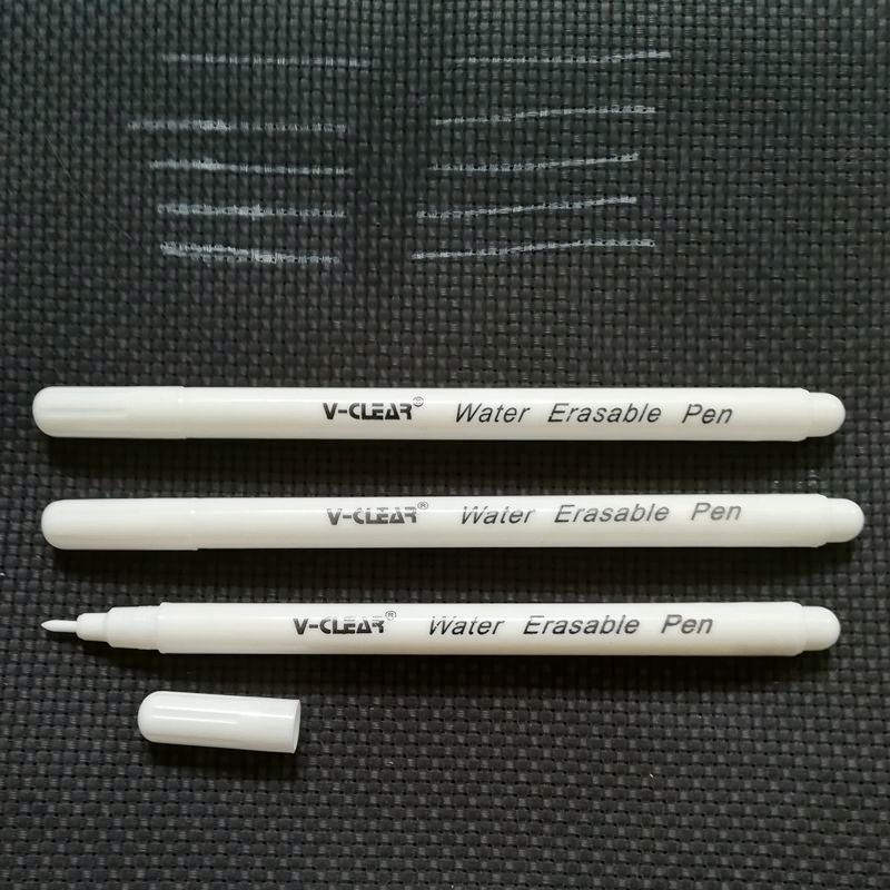 VCLEAR Water Soluble Pen White - Fabric Marking Pen ulasan dan harga