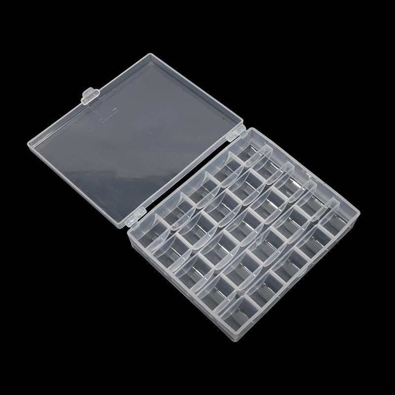 25 Grid Clear Empty Bobbins St - Textile Sewing Machines ulasan dan harga