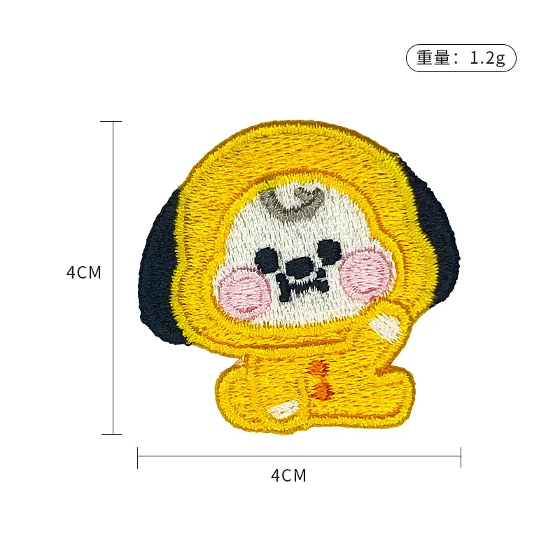 LINE FRIENDS BT21 All Characte - Iron On Patch ulasan dan harga