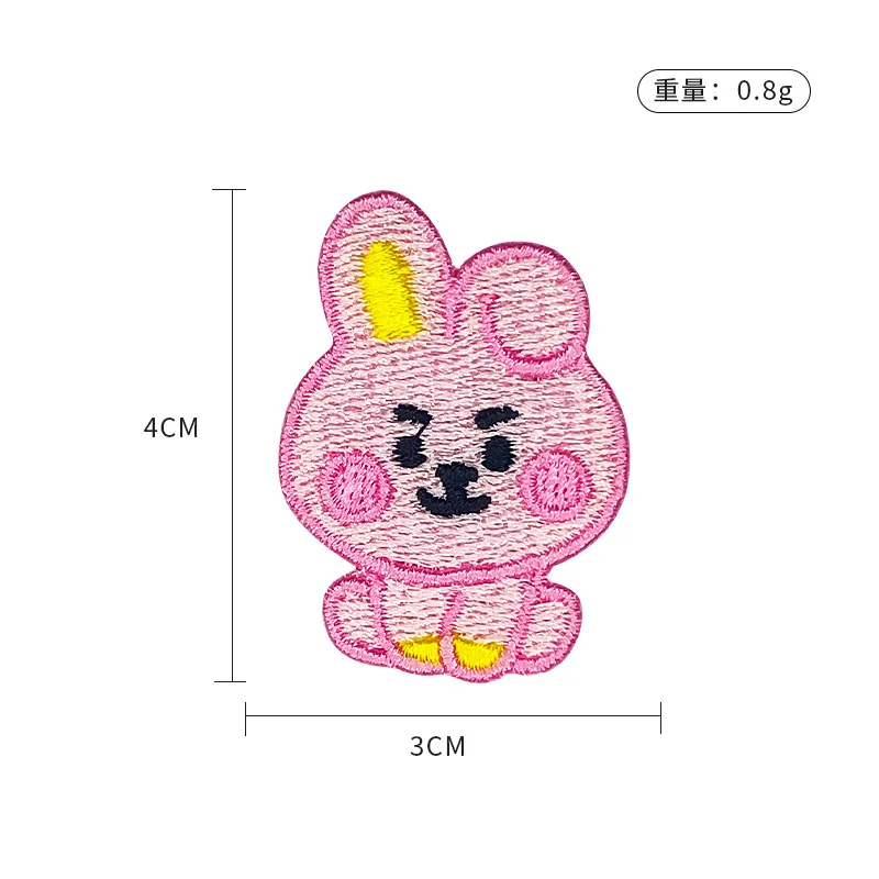 LINE FRIENDS BT21 All Characte - Iron On Patch ulasan dan harga